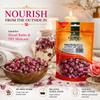 Anjoman Premium Dried Rose Buds | Authentic Culinary Rose Flower Petals for Tea, Baking & Floral Baths | 100% Natural, Edible | 25g (Pack of 6) view 4