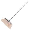 ibasenice Heavy Duty Long Handle Stainless Steel Broom for Home and Office Cleaning, Kitchen Floor Sweeping Tool with Sturdy Bristles, Suitable for Household and Industrial Use view 1