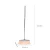 ibasenice Heavy Duty Long Handle Stainless Steel Broom for Home and Office Cleaning, Kitchen Floor Sweeping Tool with Sturdy Bristles, Suitable for Household and Industrial Use view 2