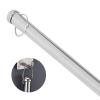ibasenice Heavy Duty Long Handle Stainless Steel Broom for Home and Office Cleaning, Kitchen Floor Sweeping Tool with Sturdy Bristles, Suitable for Household and Industrial Use view 3