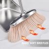 ibasenice Heavy Duty Long Handle Stainless Steel Broom for Home and Office Cleaning, Kitchen Floor Sweeping Tool with Sturdy Bristles, Suitable for Household and Industrial Use view 4