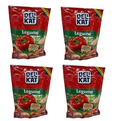 Delikat Bors Magic Legume 200g Vegetable Soup Seasoning Mix for Rich Flavor Product of Moldova Pack of 4