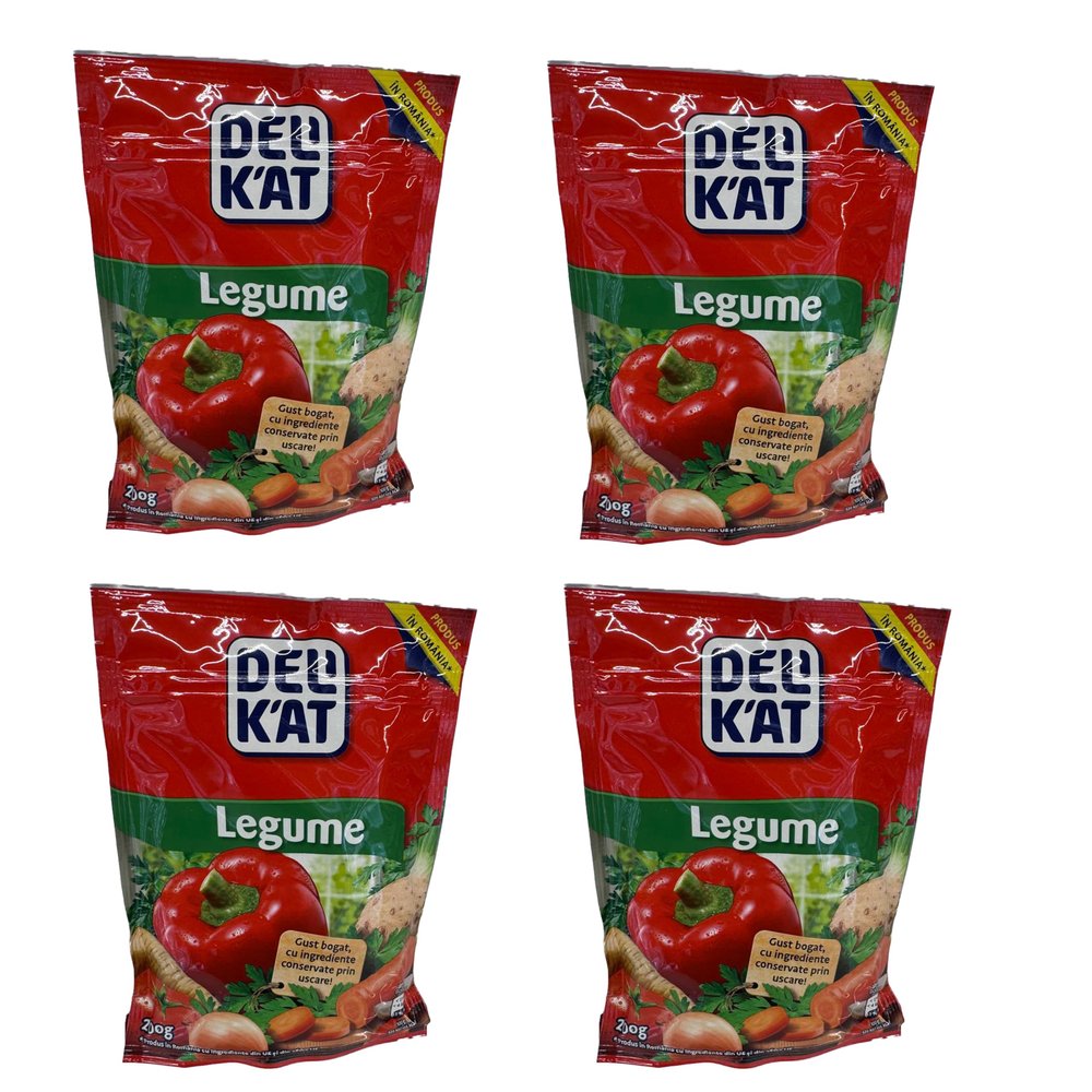 Delikat Bors Magic Legume 200g Vegetable Soup Seasoning Mix for Rich Flavor Product of Moldova Pack of 4