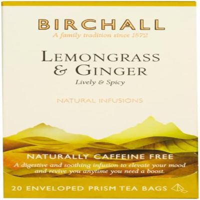 Birchall Tea Bags, Lemongrass & Ginger Herbal Tea Gift Set