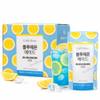 Caffe Bene Blue Lemonade Ade 190ml x 10 Pouches Ready to Drink Blue Lemonade Ade, Korean Style Ade Beverage Multipack view 1