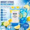 Caffe Bene Blue Lemonade Ade 190ml x 10 Pouches Ready to Drink Blue Lemonade Ade, Korean Style Ade Beverage Multipack view 3