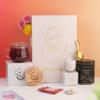 Mothers Day Birthday Gifts teagift Pamper Hamper for Mum by The Vedas | 22 items | 16 teabags | 1 Luxury tea tin Caddy | 56 Cups of tea | 1 Glass Mug With lid, Infuser | Scented Candle | Golden Spoon view 1