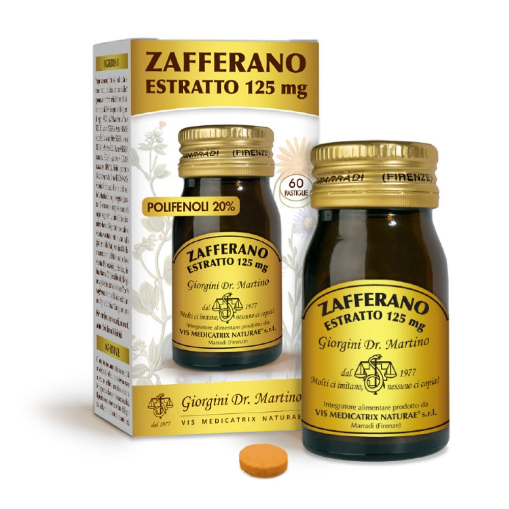Saffron Extract 125 mg Tablets - 30 g