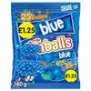 Blue Pinballs Sweets PMP Bag140g Fruit Flavour Chewy Candy Balls, Soft and Tangy Bite Size Sweets for Sharing and Party Bags - MM (14 x Bags) view 3