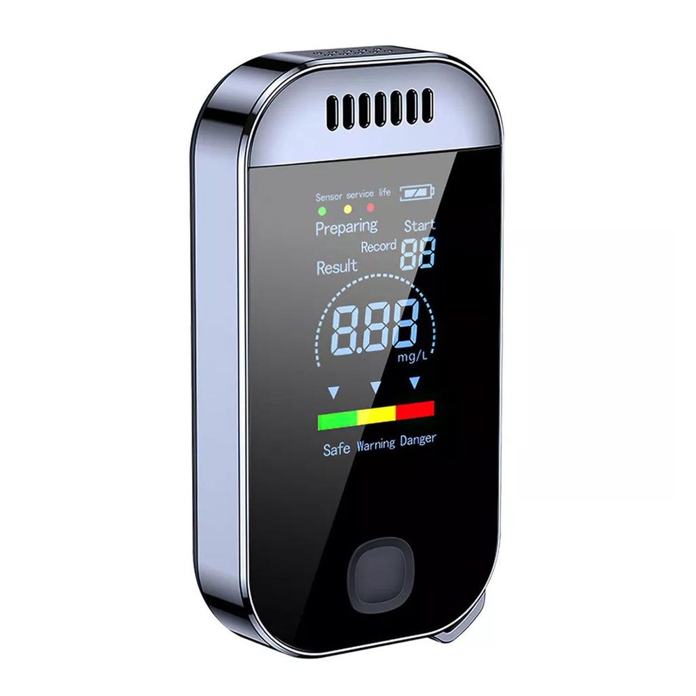 ALCXAZS Breathalyzer Professional Tester High-definition Digital Display Easy Reading Alco-hol Tester Professional ABS Analyzer