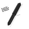 Healvian 6pcs Retractable Plastic Toilet Paper Rollers Central Shaft for Hotel Tissue Holder, Black Rods Compatible with Paper Box Dispenser, Bathroom Toilet Roll Accessories view 2