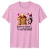 Sassy Souls Youre The Syrup to My Pancakes T-Shirt Pancakes Syrup Couple Food Love Relationship Valentines Day Gift for Him and Her L Light Pink view 1