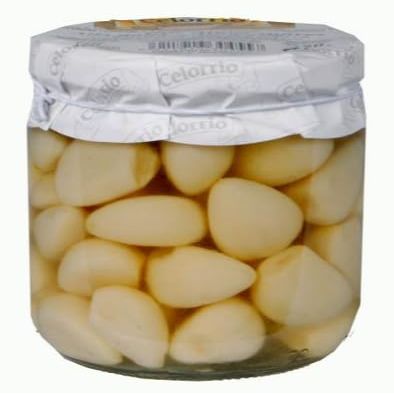 Soft Garlic Cloves in Extra Virgin Olive Oil 350ml CELORRIO Pack of 2