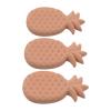 Baluue 3pcs Brown Sugar Softener Stone Terracotta Pineapple Shape view 1