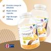 Grape Tree Omega 3 Fish Oil 1000mg 240 Softgels. 4 Month Supply. EPA & DHA Omega-3 Fatty Acids. Fish Oil Capsules Made in the UK. Gluten & Lactose Free view 3