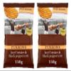 Furrows Beef Brisket & Black Peppercorn Crisps, Gluten Free, 150g,Pack Of 2 view 1