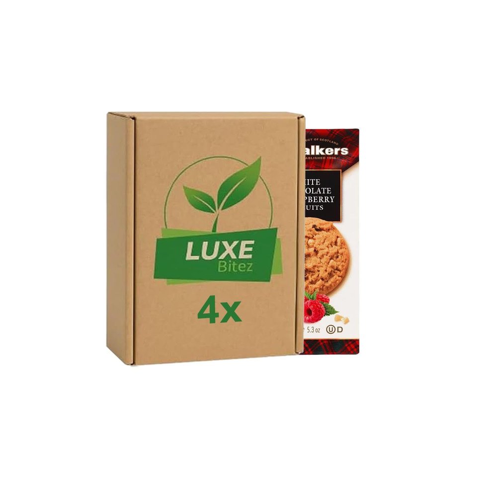 Luxury Biscuits Oatflake & Cranberry 150g Compatible with Walkers By Luxe Bitez (Pack of 4)