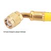 YDuupxe AC Refrigeration Pressure, Spherical Valve Structure for R134a R22 R407C R410A R404A R507 R422D R32, with Replaceable Head for Air Conditioning Car Refrigerant Central AC view 2