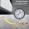 YDuupxe AC Refrigeration Pressure, Spherical Valve Structure for R134a R22 R407C R410A R404A R507 R422D R32, with Replaceable Head for Air Conditioning Car Refrigerant Central AC view 3
