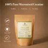 Napiers Creatine Monohydrate Powder - 100% Pure Micronised Creatine - Unflavoured Vegan Strength and Performance Support - 500g (100 Servings) view 2
