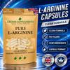Pure L-Arginine Amino Acid Capsules | Clean L Arginine Supplements Formula | Crown Supplements UK (270 Capsules) view 3