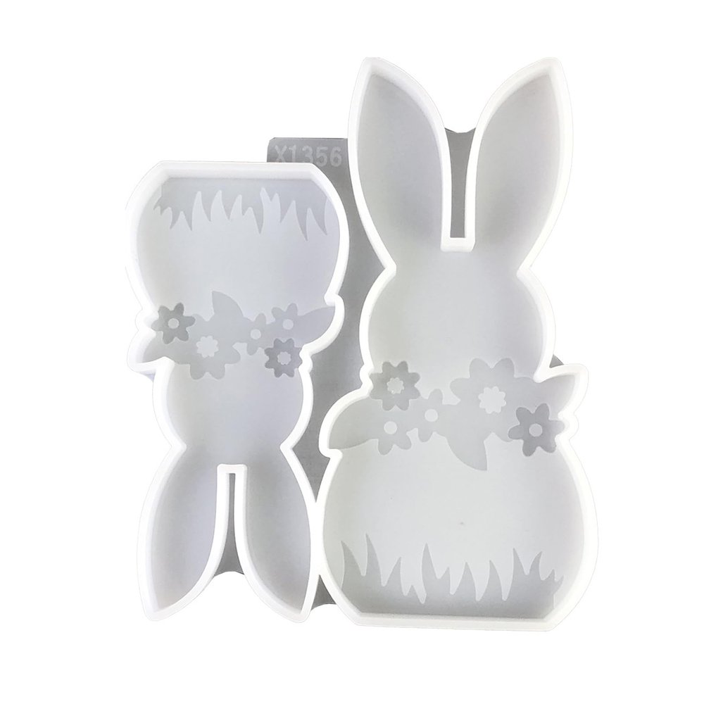 Shaped Silicone Multi-Purpose Tool for Easter Home Decor Supplies Holiday Crafting Rabbits Silicone