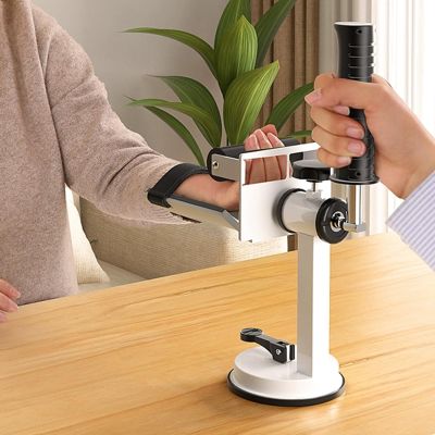 Adjustable Resistance Wrist Exercise Device with Suction Cup and Auxiliary Handle for Rehabilitation, Strength Training, and Hand Dysfunction Recovery