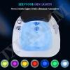 Acrylic Foot Soak Tub with Heat and Massage, Pedicure Bowl for Salon and Home Use, Foot Bath Equipment for Relaxation and Hygiene view 4