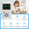 Veterinary Oximeter, Handheld Pulse Rate Monitor with Ear/Tongue Sensor, USB Cable, 1.8in Display, Storage and Playback Function for Pets and Family Use view 3