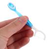 Amosfun 10pcs Mini Disposable Soft Bristle Travel Toothbrushes with Bead Cleaning Head, Portable Oral Care Kit for Camping and Outdoor Use, Compact Size for Easy Carry view 3