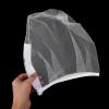 VICASKY 2pcs Fabric Makeup Protective Hood Hair Barrier for Women Bridal Shower Bachelorette Party Zipper Closure Makeup Protector Hood view 4