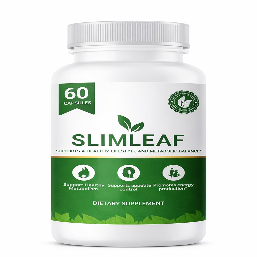 SLIMLEAF Metabolic Balance Capsules Supports Healthy Metabolism, Appetite Control & Natural Energy Production 60 Capsules Food Supplement