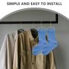 SOLUSTRE Sock Blockers for Knitting and Crochet, Metal Dual Display Drying Rack with Sturdy Steel, Suitable for Sock Stretching and Displaying in Home Laundry view 3
