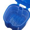 COLLBATH Denture Care Kit Soft Denture Toothbrush for Travel False Teeth Container for Cleaning and Storage view 3