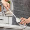 Flask - Triple Unit Carafe Cleaner Via Tall Grip, Domestic Tidying Instrument, Hygienic Lactation Washer Bundle, Lengthened Access Fiber Stick | Item Per Eating Milk E view 3