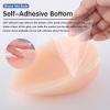 Non-Stick Teardrop Silicone Breast Forms, Concave Bottom Fake Boobs for Mastectomy, Crossdresser, KK Cup Full Sizes A-KK(Self-Adhesive,F Cup) view 4