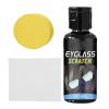 Glass Lens Scratch Repair Kit - 40g Polishes Paste and Cleaning Sponge, Portable Eyewear Scratch Remover | Multi-Purpose Lens Repair Cream for Glasses Phone Screen Car Window Mirror Camera view 1