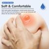 1 Pair Self-Adhesive Silicone Fake Breasts, Realistic F Cup White Prosthetic Breast for Crossdressers, Transgenders(HH Cup) view 3