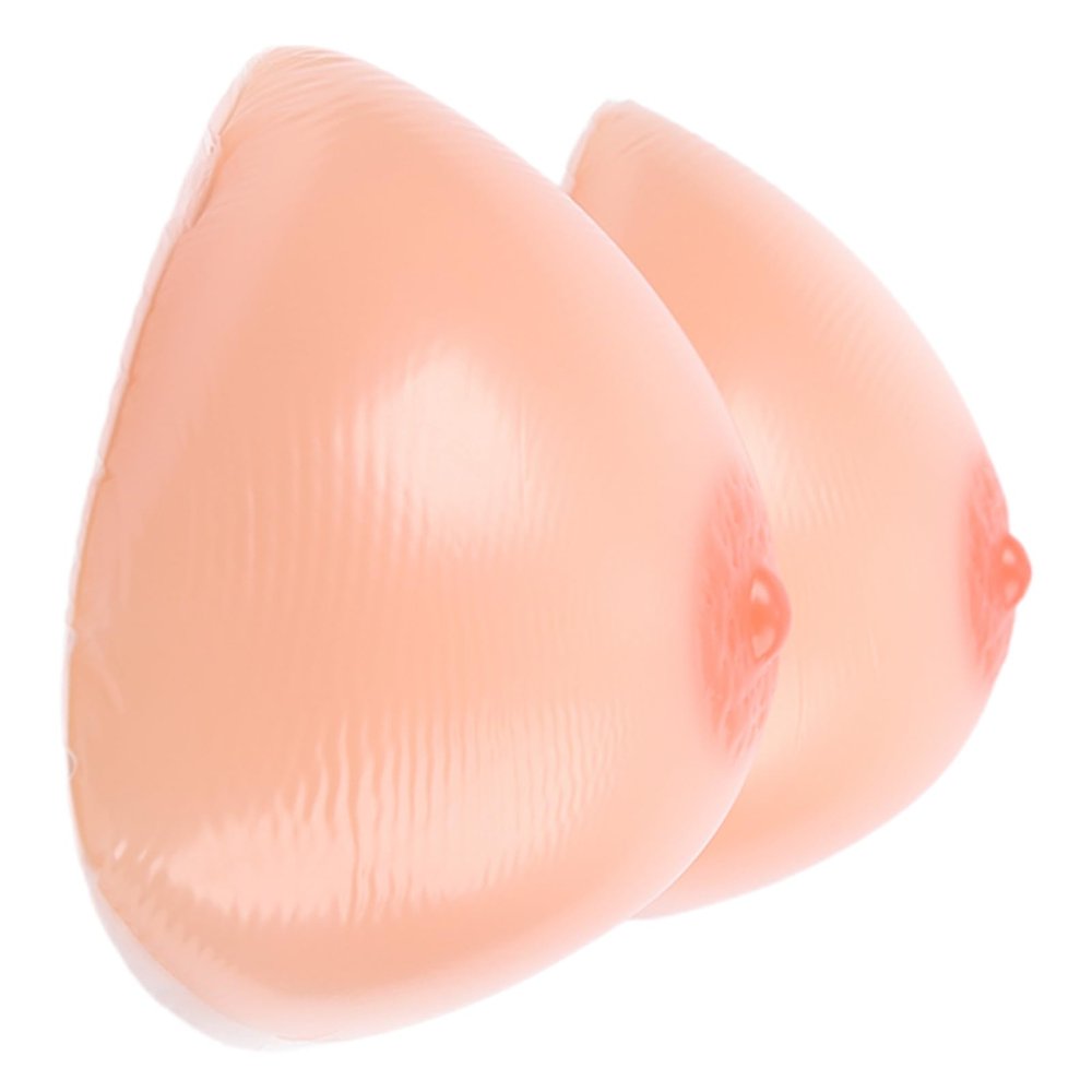 Self-Adhesive Silicone Breast Forms, AAA-KK Cup Triangle Concave Bottom Mastectomy Prosthesis for Crossdresser(Self-Adhesive,EE Cup)