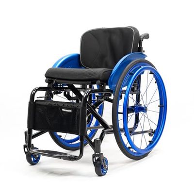 All-Terrain Foldable Wheelchair - Adjustable Features for Enhanced Outdoor Mobility