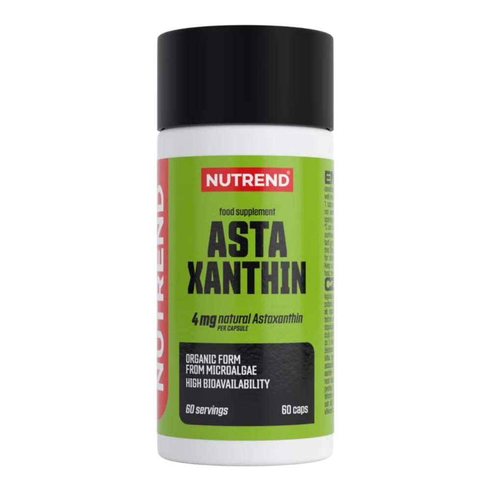 Astaxanthin 4mg per Capsule, Food Supplement - 60 Count