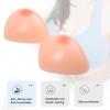 Self-Adhesive Silicone Breast Forms, AAA-KK Cup Triangle Concave Bottom Mastectomy Prosthesis for Crossdresser(Non-Stick,DD Cup) view 2