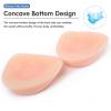 Self-Adhesive Silicone Breast Forms, AAA-KK Cup Triangle Concave Bottom Mastectomy Prosthesis for Crossdresser(Non-Stick,DD Cup) view 4