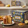 Fakhri Citrus & Lemon Cream Panettone 1kg | Soft Festive Cake with Citrus Flavour & Cream Filling