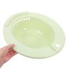 YOSADIER Portable Sitz Bath Basin for Toilet Postpartum and Elderly Care, Nordic Green Plastic Hip Soak Bowl for Pregnancy Relief and Perineal Hygiene view 4