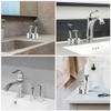 Aluminium Alloy Shaving Stand 2Pcs with Stable Wear-Resistant Base for Bathroom Accessories and Safe Shaving Tool Storage for Men view 4