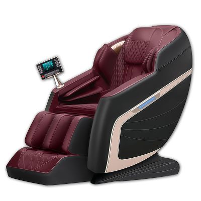 Massage Chair with Shiatsu Rollers and Extended Leg Rests for Full-Body Relaxation and Pain Relief