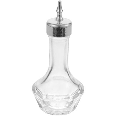 SECFOU Bitters Bottle with Vintage Design Japanese Style 30ml Portable Glass Bitter Dispenser for Cocktails for Festive Beer Season and Home Bar Use