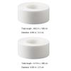 MALUGOGO 6 Rolls Collar Sweat Protectors Breathable Sticky Sweat Absorption Pads for Mens Shirts Invisible Disposable Suitable for Shirt Neck view 2