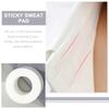 MALUGOGO 6 Rolls Collar Sweat Protectors Breathable Sticky Sweat Absorption Pads for Mens Shirts Invisible Disposable Suitable for Shirt Neck view 3